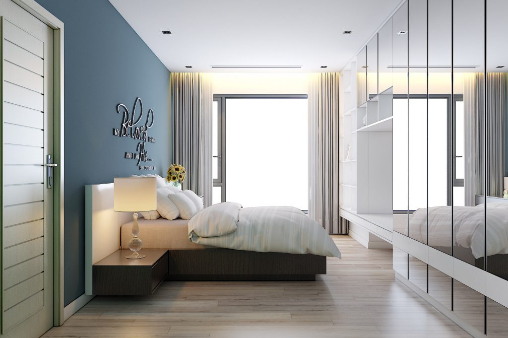Với phòng ngủ nhỏ nên thiết kế nội thất theo phong cách tối giản